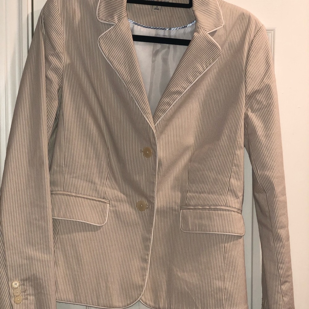 Striped blazer